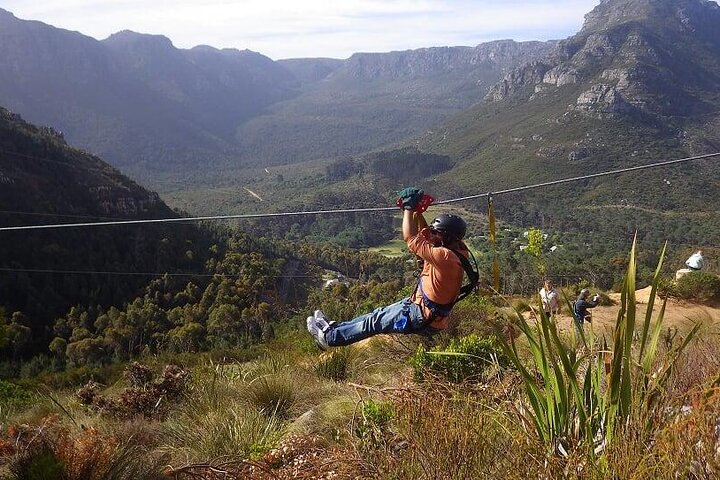 Cape Town Ziplining Wine Tasting and Table Mountain Private Tour - Photo 1 of 13